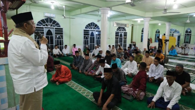 
 Safari Ramadhan ke Masjid Nurul Huda Parit, Wabup Ajak Masyarakat Jaga Keharmonisan