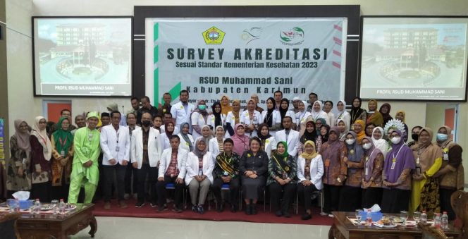 
 Tim Surveyor  Lembaga Akreditasi RS Damar Husada Paripurna Lakukan Survey Akreditasi ke RSUD Muh Sani