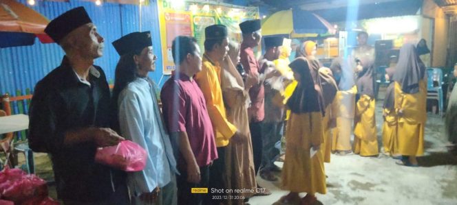 
 Sambut Tahun Baru, Komunitas Kundur Musik Smule Santuni Anak Yatim di Tanjung Batu