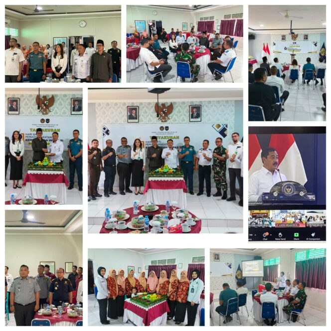 
 Peringati HBP ke-61,Rutan Karimun Gelar Hiburan dan Berbagai Perlombaan