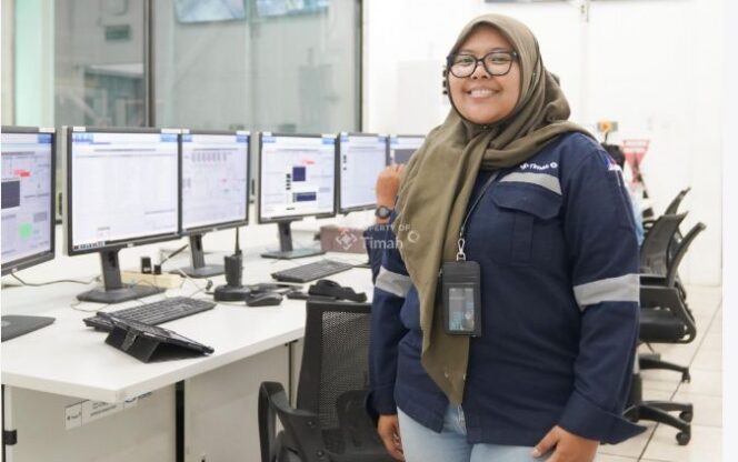 
 Mengukir Jejak di Dunia Tambang, Pontie Wendrawati Instrument Engineer Perempuan di Balik Peleburan TSL Ausmelt PT Timah