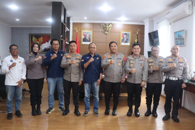 
 Kapolda Kepri Irjen Asep Safrudin Terima Silaturahmi Batam TV