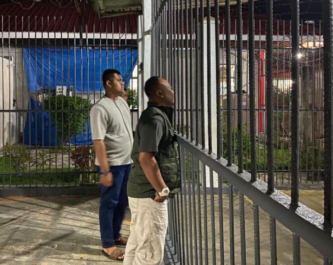 
 Jaga Keamanan dan Ketertiban,  Karutan Karimun Kontrol Blok Hunian Napi