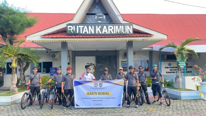 
 Rutan Kelas IIB Karimun Gelar Kegiatan Sepeda Bersama dan Bakti Sosial