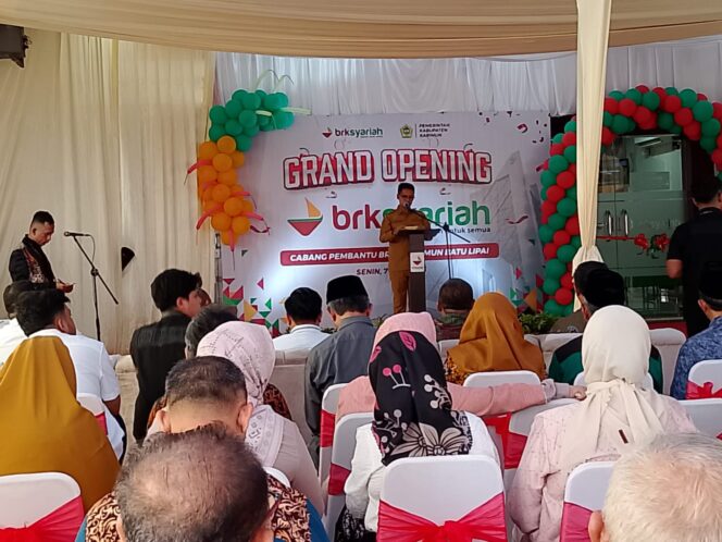 
 Buka Cabang di Batu Lipai, BRK Syariah Siap Melayani Masyarakat