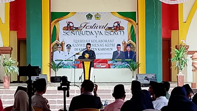 
 ‎Bupati Iskandarsyah Hadiri Festival Seni Budaya Islam Kanwil Kemenag Kepri