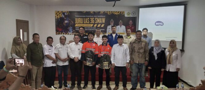 
 Disnakerprind Karimun Gelar Pelatihan Welder  3G Snaw
