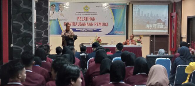 
 Bangkitkan Jiwa Entrepreneur, Dispora Karimun Gelar Pelatihan Wirausaha