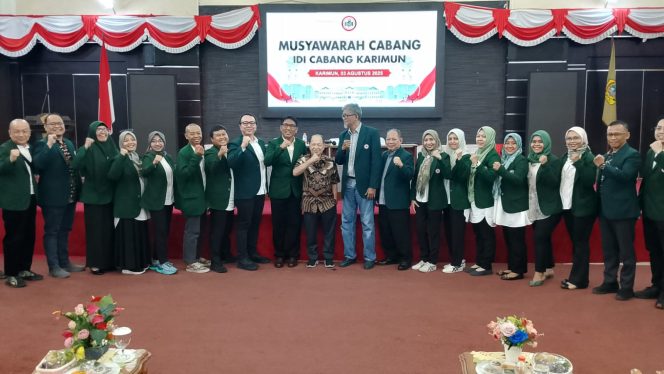 
 Terpilih Secara Aklamasi, Dokter Erwin Widyanto Ketuai IDI Cabang Karimun