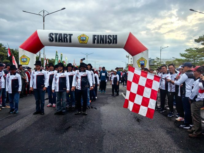 
 335 Tim Gerak Jalan Meriahkan HUT RI ke 80