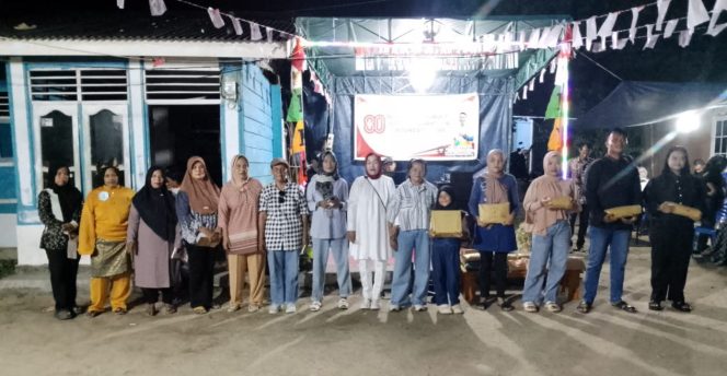 
 ‎Pesta Rakyat HUT RI ke 80 Kampung Baru Tebing Meriah, Ditutup dengan Acara Hiburan dan Pembagian Hadiah