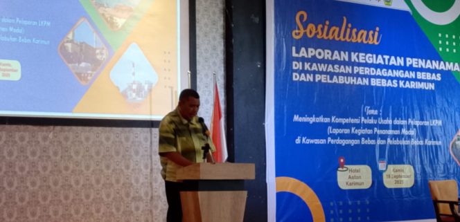 
 ‎Buka Sosialisasi LKPM, Ini Pesan Wabup  Rocky ‎
