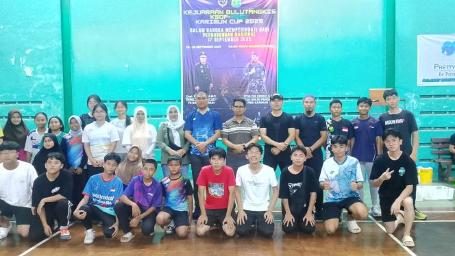 
 Kejuaraan Bulu Tangkis KSOP Karimun Cup 2025  Disambut Antusias Para Atlet ‎