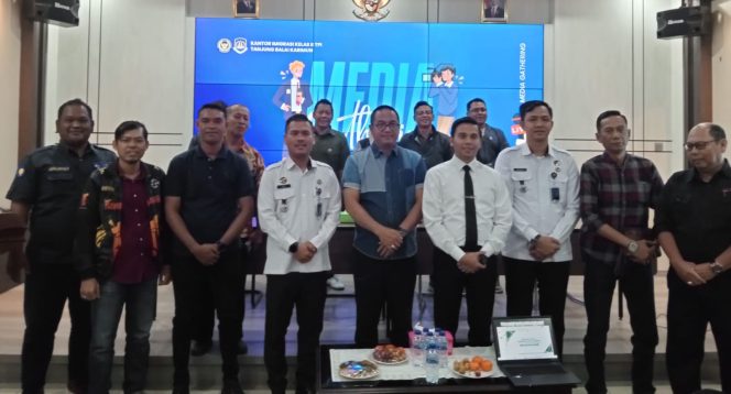 
 Gelar Media Gathering Bersama Insan Pers, Imigrasi Karimun Sampaikan Capaian Triwulan III ‎