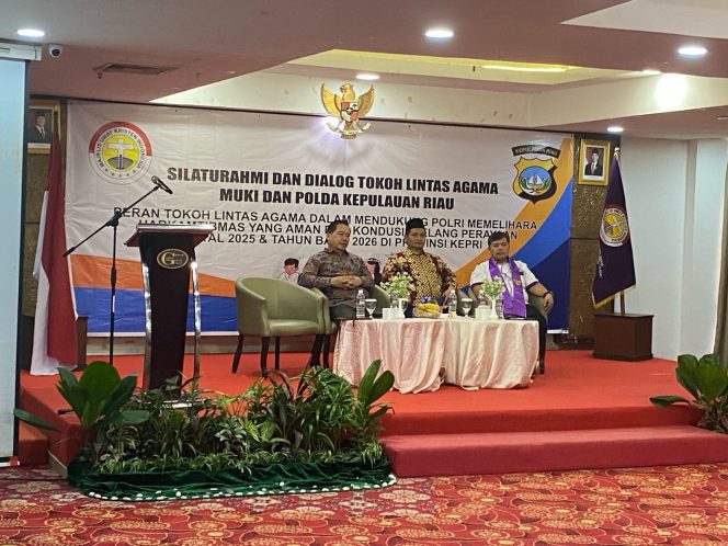 
 ‎Jelang Perayaan Nataru, Wakapolda Kepri Dorong MUKI Perkuat Dialog Kerukunan ‎ ‎