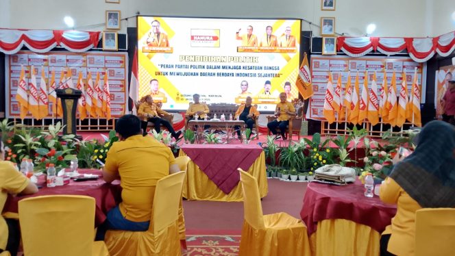 
 ‎Ketua DPD Hanura Kepri, Ady Hermawan Buka Pendidikan Politik DPC Hanura Karimun ‎