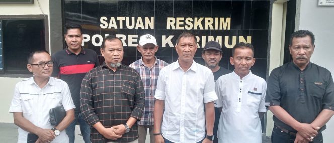 
 Pastikan Laporan Dugaan Penipuan, Pemerasan dan Pelecehan Diproses, Keluarga NT Datangai Polres Karimun