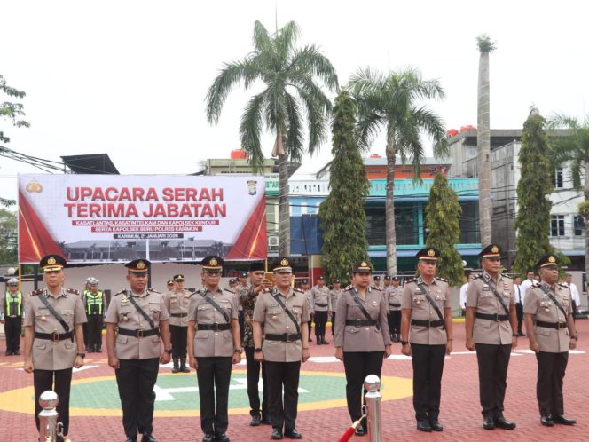 
 Kapolres Karimun Pimpin Sertijab, AKP Andri Warman Jabat Kasat Intelkam