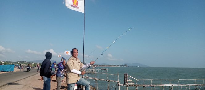 
 ‎Diikuti Ratusan Angler, Lomba Mancing HUT Partai Gerindra ke_18 di Karimun  Meriah ‎