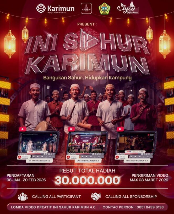 
 ‎Diikuti 27 Peserta, Lomba Ini Sahur Karimun 4.0 Siap Digelar ‎