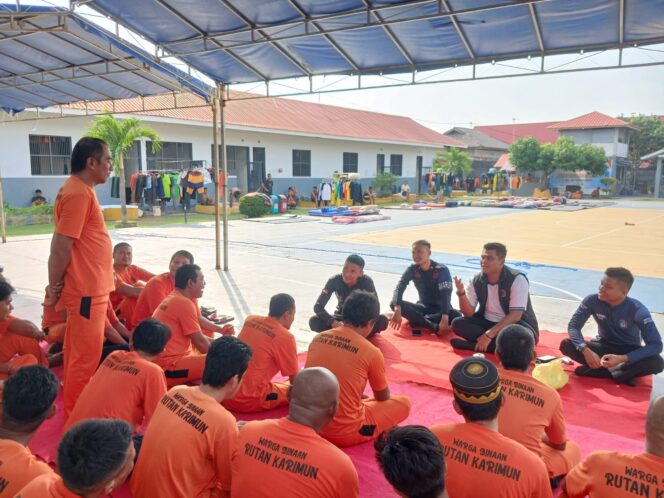 
 ‎Kepala Kesatuan Pengamanan Rutan Karimun Luncurkan Program SWARNA ‎