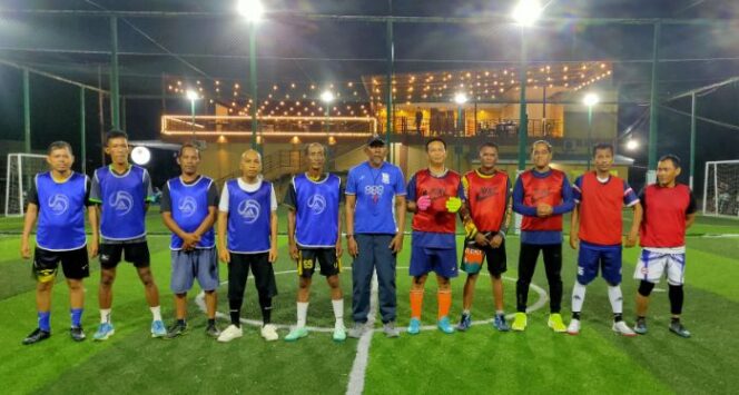 
 ‎Pertandingan Futsal U 40 PPKB Tebing Disambut Antusias Masyarakat ‎