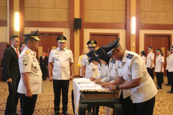 
 ‎70 CPNS di Lingkungan Kanwil Ditjenpas Kepri Resmi Jadi PNS ‎