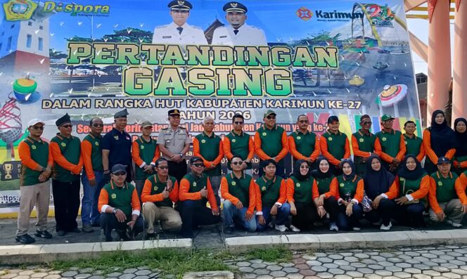 
 ‎Meriahkan HUT Kabupaten Karimun ke 27 Tahun, Dispora Gelar Pertandingan Gasing